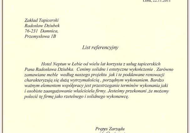 Firma Turystyczna "Hotel Neptun" S.A.